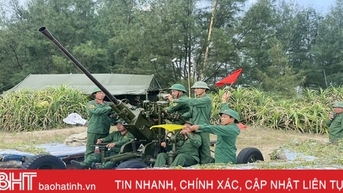 Hà Tĩnh xây dựng lực lượng dân quân, tự vệ, dự bị động viên vững mạnh