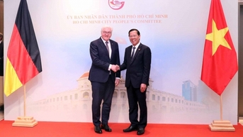 Lãnh đạo TP. Hồ Chí Minh hội kiến Tổng thống Đức Frank-Walter Steinmeier