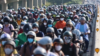 호치민시 도심 관문 사이공대교 사고, 교통 정체