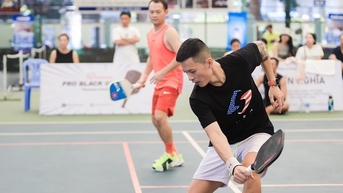 Cặp đôi Nguyễn Thắng - Nguyễn Minh vô địch open pickleball and travel Cúp Hồ Mây