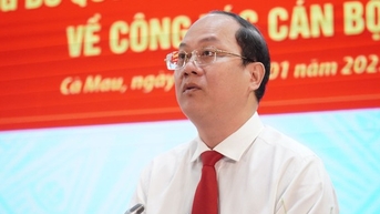 Ông Nguyễn Hồ Hải giữ chức Bí thư Tỉnh ủy Cà Mau
