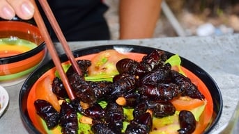 Bọ rầy, cua núi là 2 con động vật hoang dã "biến" thành món đặc sản ở vùng núi Cấm An Giang