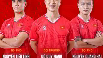 Đỗ Duy Mạnh được trao băng thủ quân đội tuyển Việt Nam, hai cộng sự là ai?