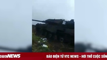 Nga 'bắt sống' xe tăng Leopard 2 của Ukraine