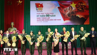Tuần phim kỷ niệm 80 năm ngày thành lập Quân đội Nhân dân Việt Nam tại Cao Bằng