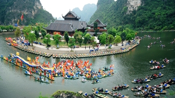 'Sắc màu di sản - Hội tụ và lan tỏa' tại Festival Ninh Bình - Tràng An 2023