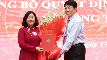 Bà Bùi Thị Minh Hoài làm Bí thư Thành ủy Hà Nội