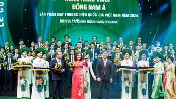 SeABank는 3회 연속 National Brand로 선정되고 16년 연속 Strong Vietnamese Brand로 선정되어 그 입지를 확고히 했습니다.