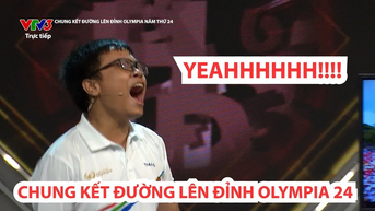 Phần thi Vượt chướng ngại vật ấn tượng của quán quân Đường lên đỉnh Olympia 2024