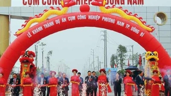 Khánh thành cụm công nghiệp hơn 600 tỷ tại Tp.Uông Bí