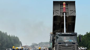 Gần 6.000 người và máy móc, 50 mũi thi công cao tốc Quảng Ngãi