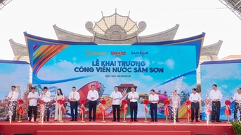 សួនទឹក SunWorld Sam Son ដែលជាគោលដៅទាក់ទាញថ្មីសម្រាប់ទេសចរណ៍ Thanh