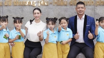 Trường tiểu học 45 tỉ đồng do quỹ Hiểu về trái tim bảo trợ hôm nay khai giảng