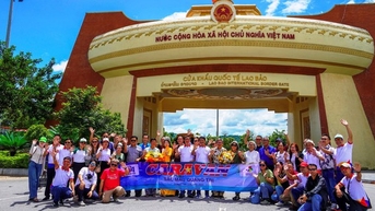 Hàng chục đơn vị lữ hành của Lào, Thái Lan đến Quảng Trị dự caravan