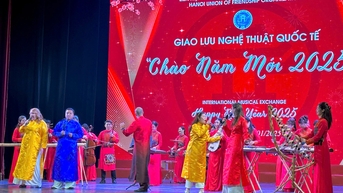 Chương trình Giao lưu nghệ thuật quốc tế "Chào năm mới 2025"