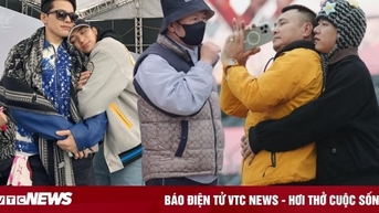 Dàn ‘Anh trai vượt ngàn chông gai’ tổng duyệt concert giữa trời rét