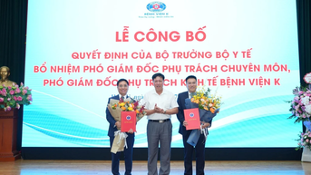 មន្ទីរពេទ្យ K មាននាយករងពីរនាក់ទៀត។