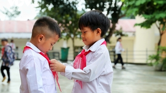 1,2 triệu học sinh Tây Bắc vượt mưa lũ, tự tin bước vào năm học mới