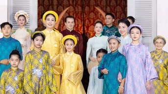 Vietnam Beauty Fashion Fest 9 tôn vinh áo dài Việt tại Bạch Dinh – Vũng Tàu