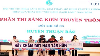 Ninh Thuận: Hội thi tìm kiếm sáng kiến, giải pháp, mô hình truyền thông hiệu quả thay đổi “nếp nghĩ, cách làm” năm 2024