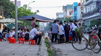 Thực phẩm bẩn quanh trường học