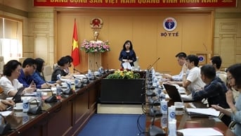 Bộ trưởng Bộ Y tế Đào Hồng Lan dự họp báo cáo công tác quản lý nhà nước đối với thuốc lá mới