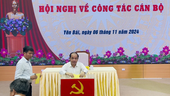 Đồng chí Trần Huy Tuấn được bầu giữ chức Bí thư Tỉnh ủy Yên Bái