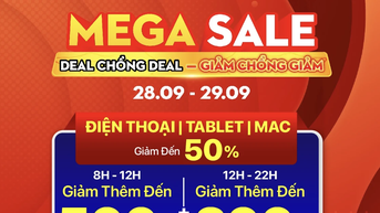 Di Động Việt tung deal sốc cuối tháng 9