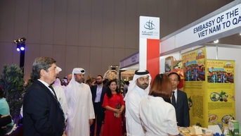Đại sứ quán Việt Nam tại Qatar thúc đẩy ngoại giao kinh tế tại triển lãm Hospitality Qatar 2024