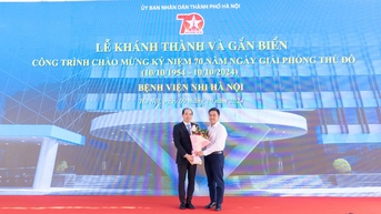 Tập đoàn GELEX tài trợ Bệnh viện Nhi Hà Nội gói thiết bị y tế trị giá 130 tỉ