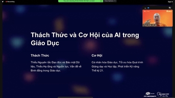សាកលវិទ្យាល័យ FPT ដាក់ពង្រាយកម្មវិធីកម្មវិធី AI ក្នុងការបង្រៀននៅវិទ្យាល័យ