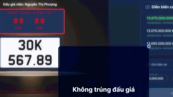 Đề xuất đấu giá cả biển số xe tải, xe máy, xe khách
