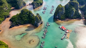 Vung Viêng, một trong những làng chài đẹp nhất thế giới