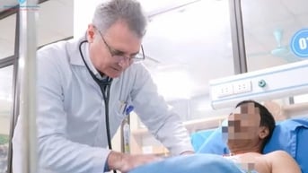Cứu sống người đàn ông ngoại quốc nhồi máu cơ tim nguy kịch
