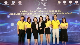 Chia sẻ về ứng dụng AI giúp doanh nghiệp nâng cao năng suất của MISA nổi bật tại Ngày hội Dữ liệu Việt Nam 2024