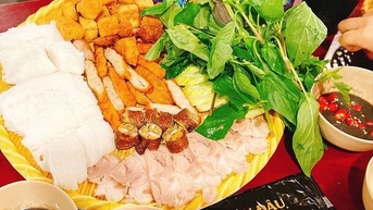 호치민시 하노이식 새우장 당면집 요약