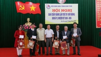 Hội Nhà báo tỉnh Kon Tum tiếp tục khẳng định vai trò tập hợp, đoàn kết hội viên