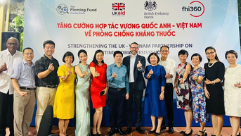 ចក្រភព​អង់គ្លេស​បន្ត​រួម​ដំណើរ​ជាមួយ​វៀត​ណាម​ក្នុង​ការ​ទប់​ស្កាត់​ភាព​ស៊ាំ​នឹង​ថ្នាំ​ផ្សះ