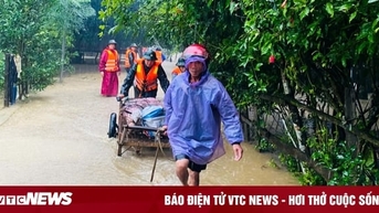 Đợt mưa tầm tã ở miền Trung khi nào giảm?