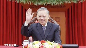 Tổng Bí thư Tô Lâm điện đàm với Tổng Bí thư, Chủ tịch nước Lào
