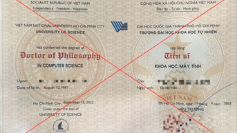 Yêu cầu báo cáo quá trình giảng dạy của "tiến sĩ siêu lừa"
