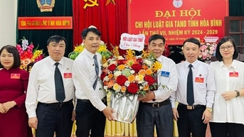 Đại hội Chi hội Luật gia TAND tỉnh Hòa Bình nhiệm kỳ 2024 –2029