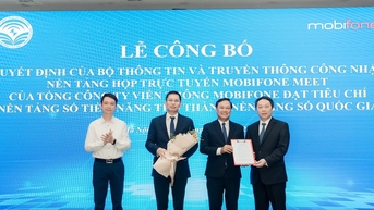 Nền tảng mobiEdu và MEET của MobiFone là nền tảng số quốc gia tiềm năng