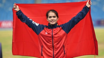 Pham Thi Hong Le가 국가 육상팀에 작별 인사를 전합니다.