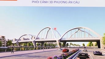 Thông qua phương án thiết kế cầu, đường hơn 1.600 tỷ ở Hậu Giang