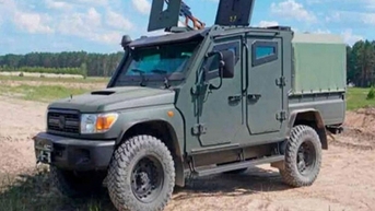 Ukraine độ ‘chiến thần’ Toyota Land Cruiser thành xe bọc thép hạng nhẹ, 200 mã lực
