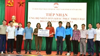Bộ Công Thương hỗ trợ đồng bào vùng lũ Tuyên Quang