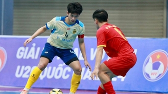 Chung kết trong mơ xuất hiện ở giải futsal vô địch U.20 quốc gia 2024