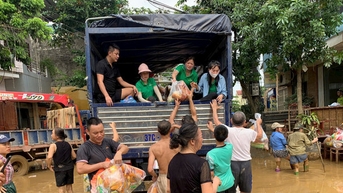 ទីក្រុង Yen Bai ព្យាយាមយកឈ្នះព្យុះ Yagi