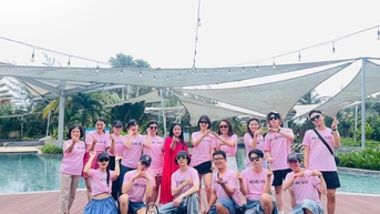 Novaworld Ho Tram đông nghịt du khách, các đoàn team building, hội nghị